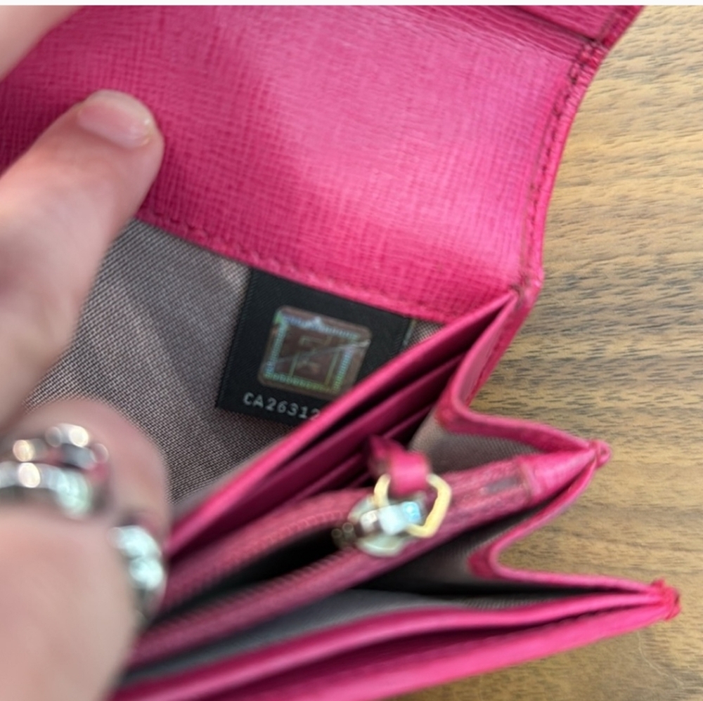 Fendi Brown and Pink Women's Wallet - Picture 9 of 9